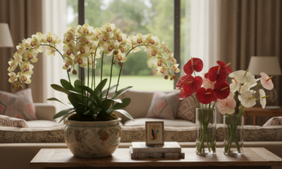 Essas flores decoram a casa por mais tempo sem precisar trocar sempre