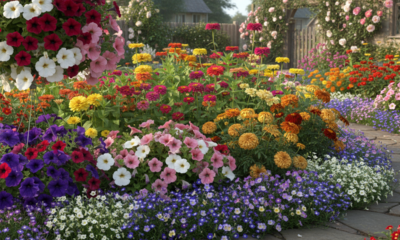 5 flores que crescem rápido e deixam o jardim vibrante em poucas semanas