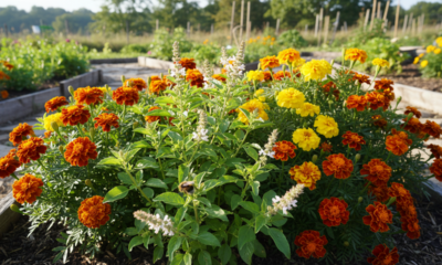 Essas plantas afastam pragas do jardim e ainda dão um toque rústico cheio de charme