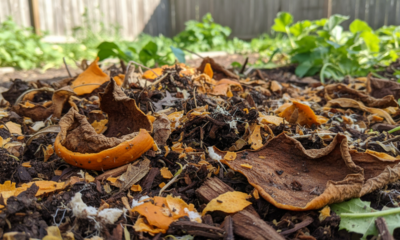 Esse adubo com casca de abóbora fortalece flores e hortaliças e melhora o solo