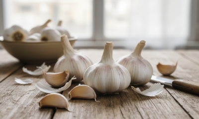 O alho dura muito mais quando é armazenado desse jeito