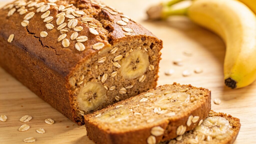 Receita de pão de banana caseiro conquista quem busca alternativa ao pão tradicional para o café da manhã