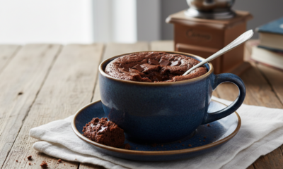 Com essa receita seu brownie ficará pronto em 1 minuto