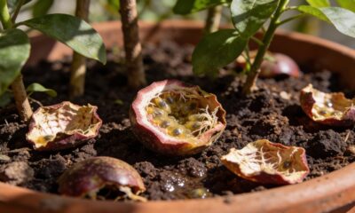 Esse adubo com casca de maracujá fortalece orquídeas e deixa folhagens mais bonitas