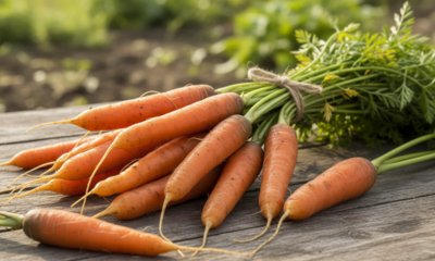 Guardar cenouras do jeito certo evita que elas murchem rápido na geladeira