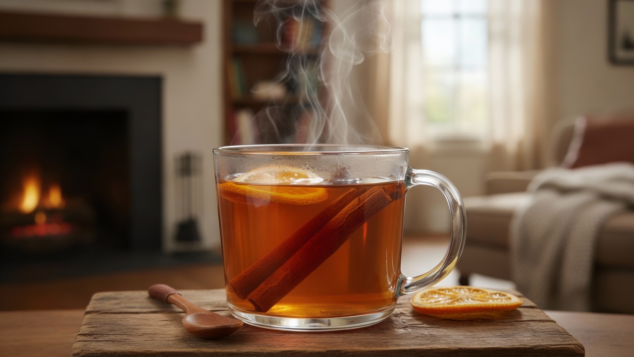 Essa casca simples muda completamente o sabor do chá