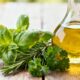 Como guardar ervas frescas em azeite e ter sabor pronto sempre à mão