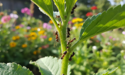 Por que algumas plantas atraem formigas mesmo sem flores e chamam atenção no jardim