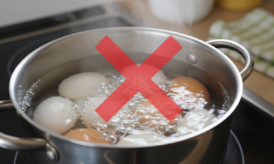 Não cozinhe mais ovos de galinha em água, esse novo método é muito mais prático