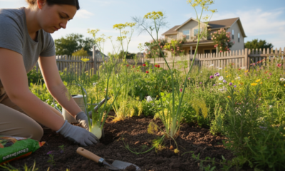 Plantar erva-doce no quintal ajuda a atrair abelhas e deixa o espaço mais vivo