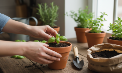 Plantar manjericão em casa fica mais fácil quando você evita pulgões desde o início