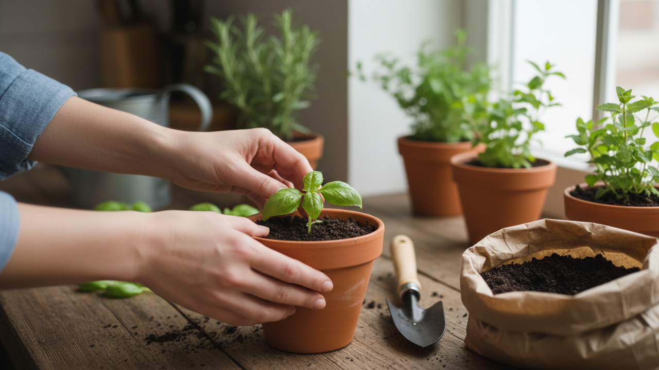 Plantar manjericão em casa fica mais fácil quando você evita pulgões desde o início