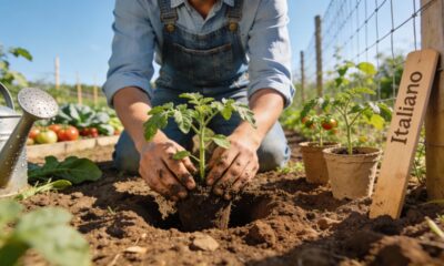 Plantar tomate italiano com atenção evita queda precoce da produção