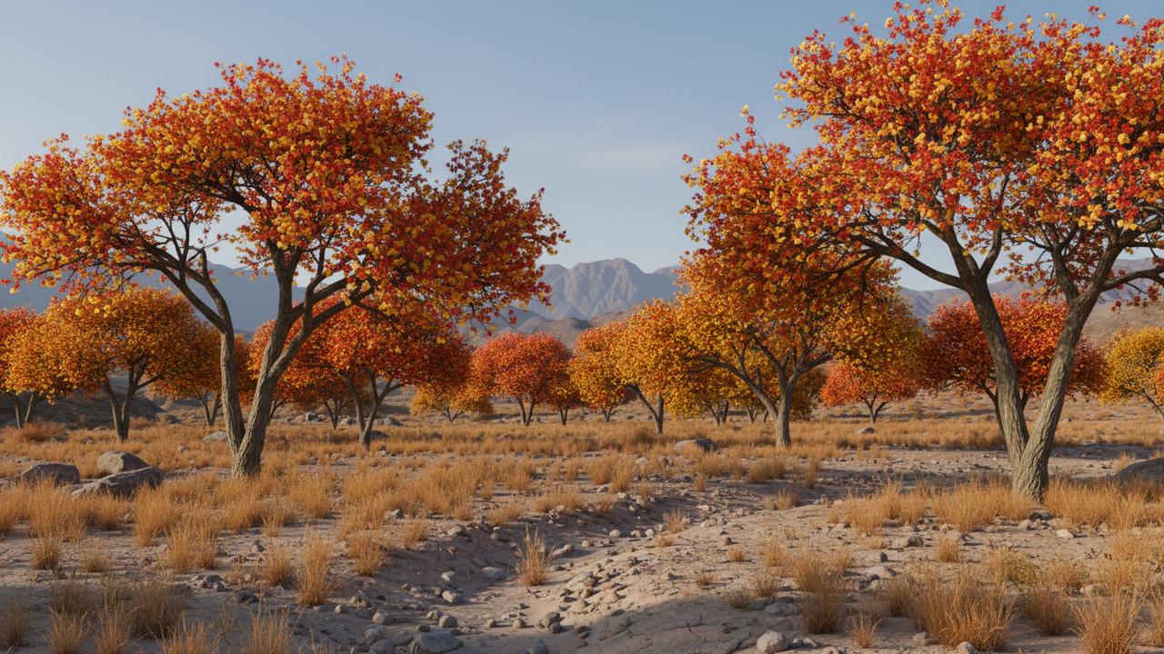 Por que algumas árvores florescem justamente quando o clima está seco