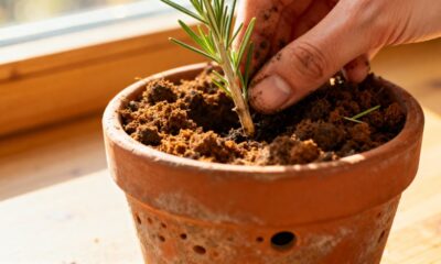 Alecrim forte e perfumado começa com o cuidado certo no plantio