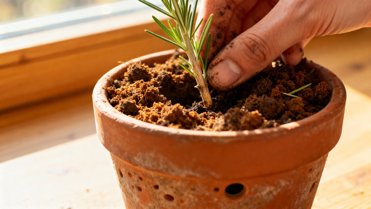 Alecrim forte e perfumado começa com o cuidado certo no plantio