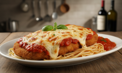 Esse clássico do almoço combina crocância, molho e muito queijo