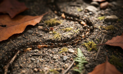 As formigas seguem um caminho por dias e depois abandonam sem aviso