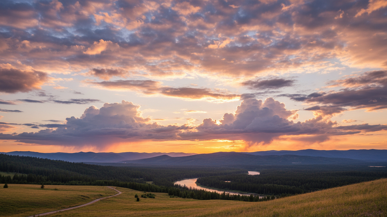 O fenômeno curioso que faz algumas nuvens parecerem paradas no céu por horas