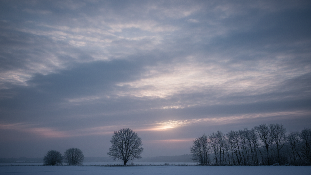 Quem observa o céu em dias frios nota que ele parece mais alto