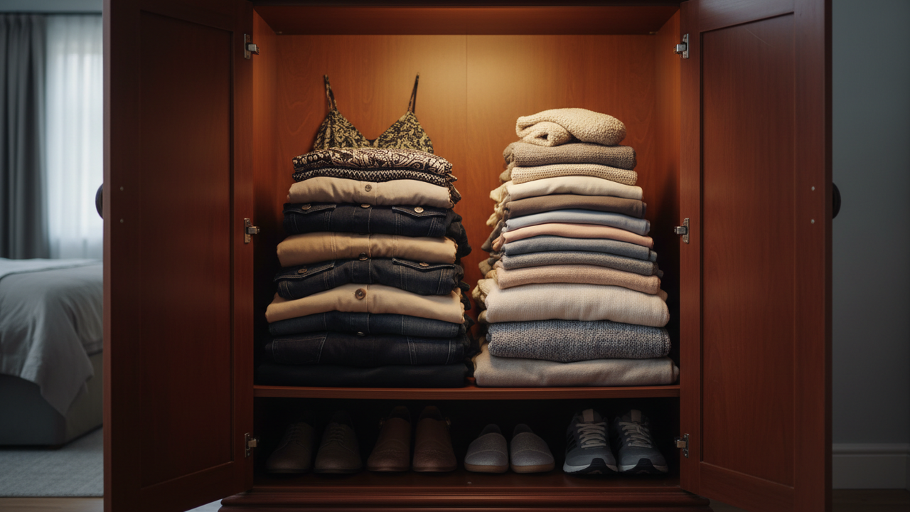 O que significa quanto separamos roupas “de sair” e roupas “de ficar em casa”