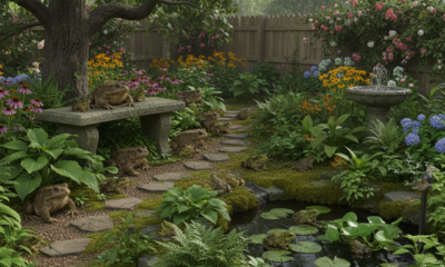 O que significa quando o jardim se infesta com sapos