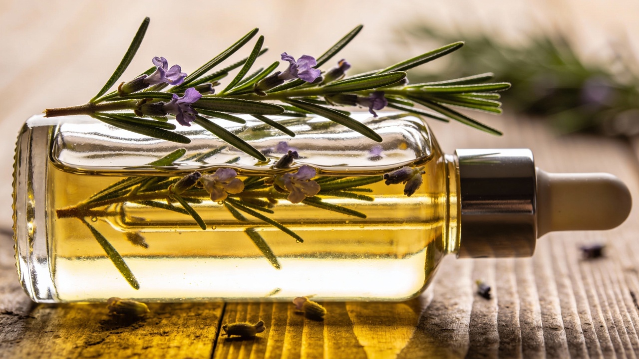 Este óleo de alecrim caseiro é a forma mais potente de garantir brilho e força sem gastar muito