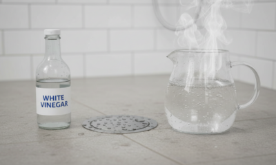 Adeus cheiro do ralo: o truque com vinagre e água quente que resolve sem química pesada e ganha força em 2026