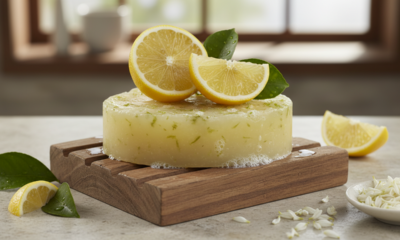 Aprenda como fazer sabonete de limão para manchas e conquiste um rosto iluminado e radiante