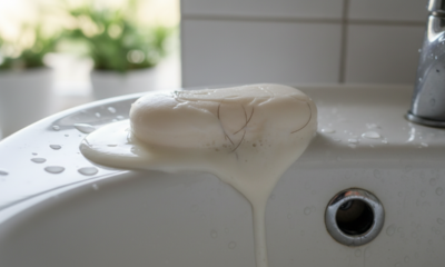 O que significa quando o sabonete derrete rápido no banheiro