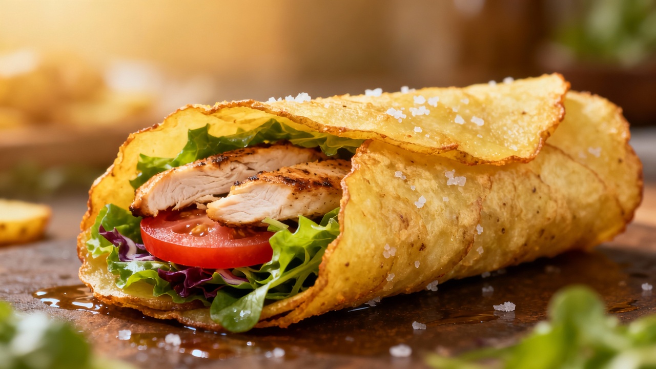 Troque o pão por esse sanduíche feito de batatas e se surpreenda