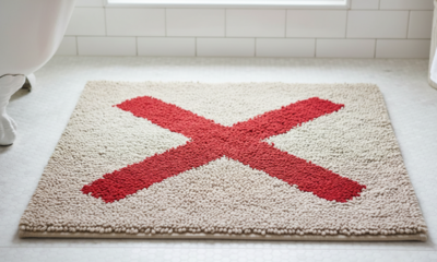 Adeus tapete de tecido: essa é a nova tendência em tapetes de banheiro mais prática e higiênica