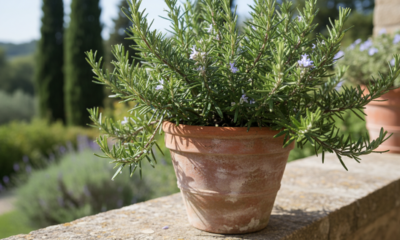 Muita gente planta alecrim, mas as folhas acabam ressecando rápido