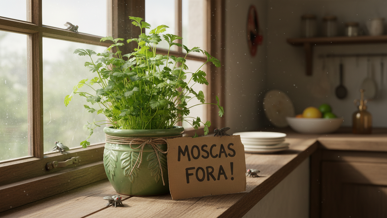 Essa planta simples afasta moscas e melhora o ambiente do canteiro