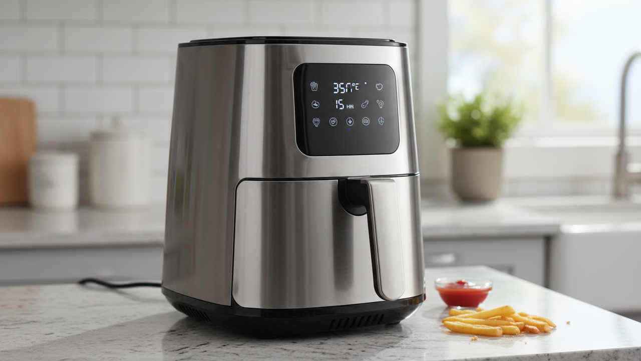 Airfryer mais barata no mês: só um hábito simples e você reduz o consumo diário sem perder praticidade