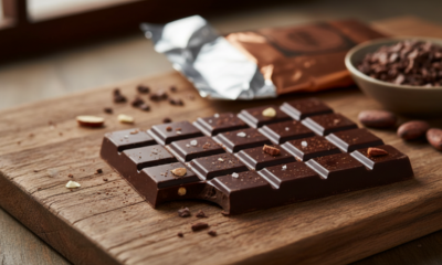 Por que o chocolate muda de cor depois que sai da embalagem