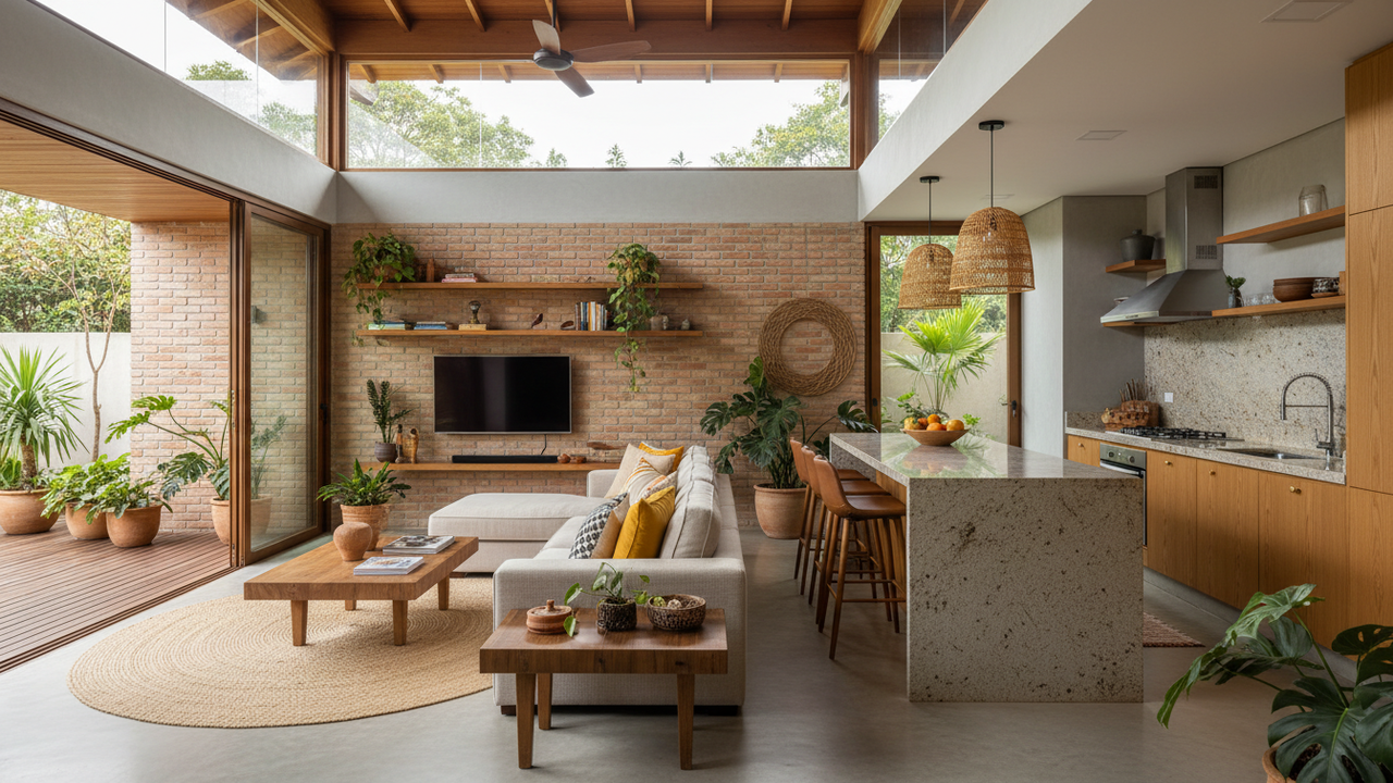 As tendências de design de interiores multifuncional que vão dominar 2026