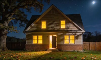 O que significa quando você escuta estalos na casa à noite