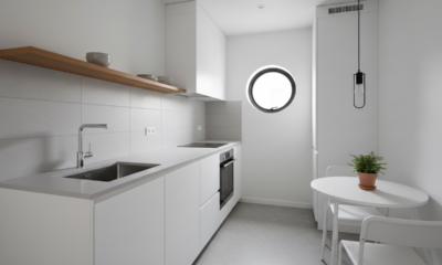 Como uma cozinha minimalista pode deixar sua casa muito mais elegante e funcional