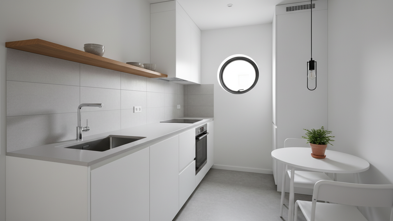 Como uma cozinha minimalista pode deixar sua casa muito mais elegante e funcional