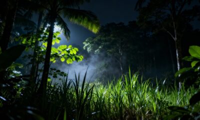 O que causa o som estranho ouvido em florestas totalmente silenciosas