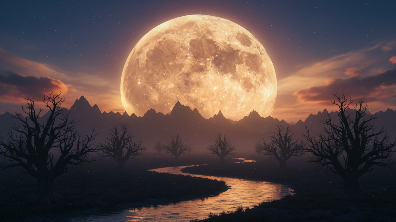 Quando a lua surge no horizonte, ela parece maior e isso intriga muita gente