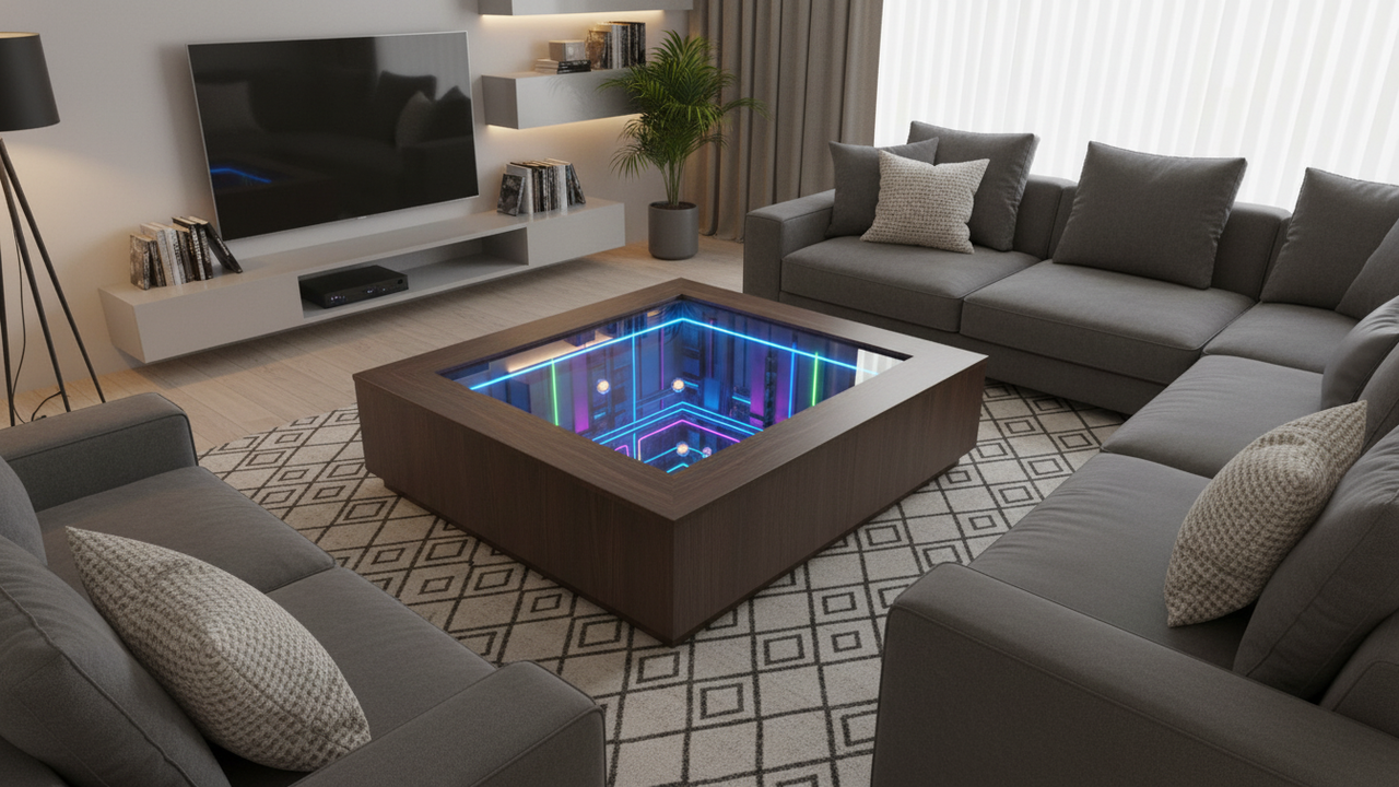 A mesa infinita é o móvel mais desejado de 2026 e você precisa saber o motivo