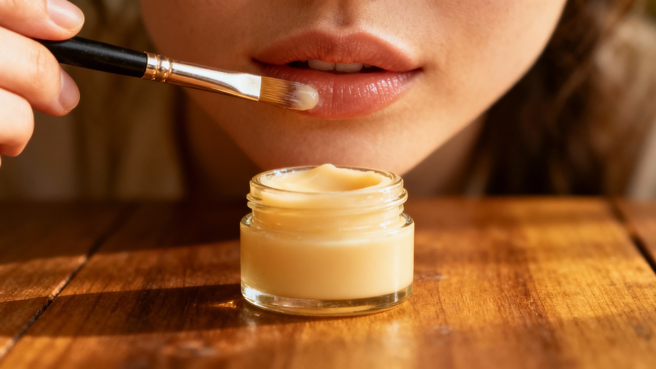 Elimine o ressecamento com essa máscara labial caseira de 2 ingredientes