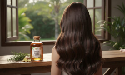 Você precisa testar o tônico de gengibre e alecrim para ver seu cabelo crescer como nunca