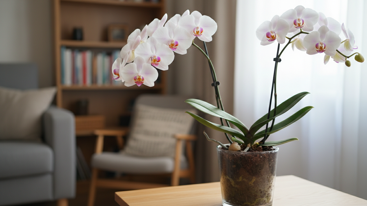 Orquídea bonita o ano inteiro: só luz certa, rega sem exagero e um kit básico já fazem diferença no começo