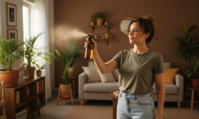Misture 3 ingredientes e crie a melhor solução caseira tira odor de ambiente que você já viu!