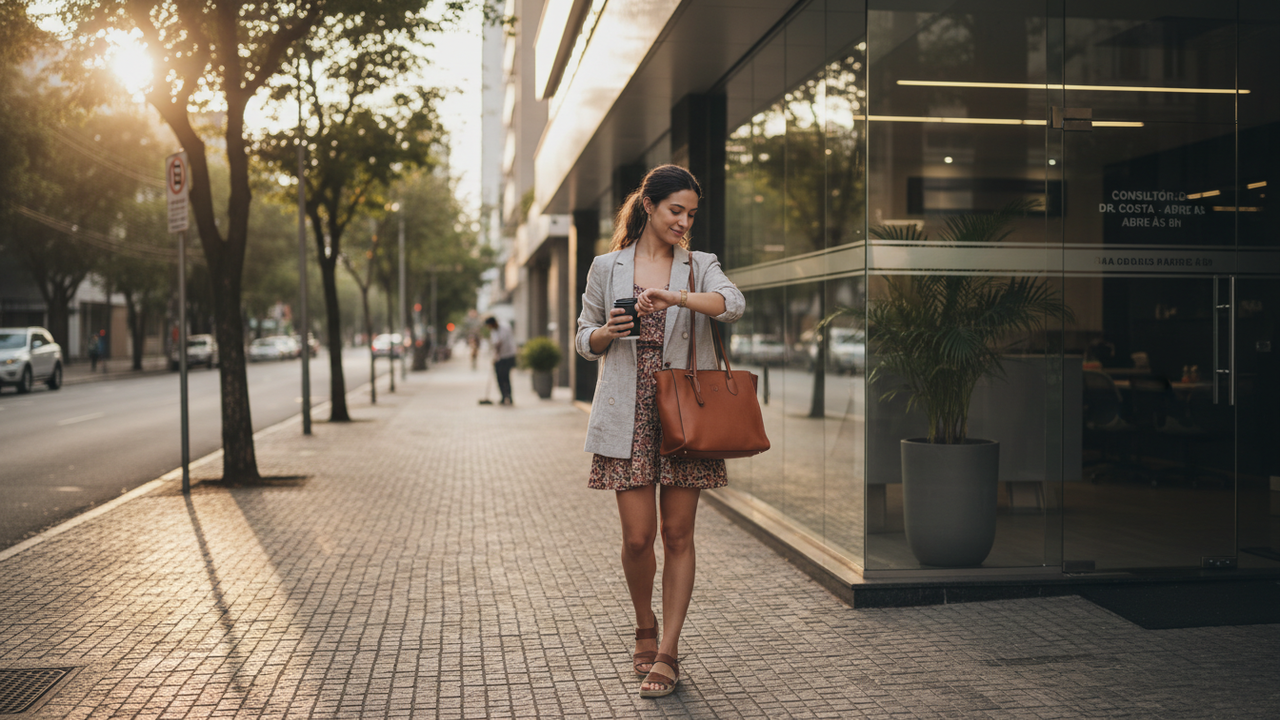 Segundo a psicologia, mania de chegar cedo demais é ansiedade ou educação?