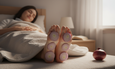O que acontece se você dormir com cebolas nos pés e de onde veio essa ideia