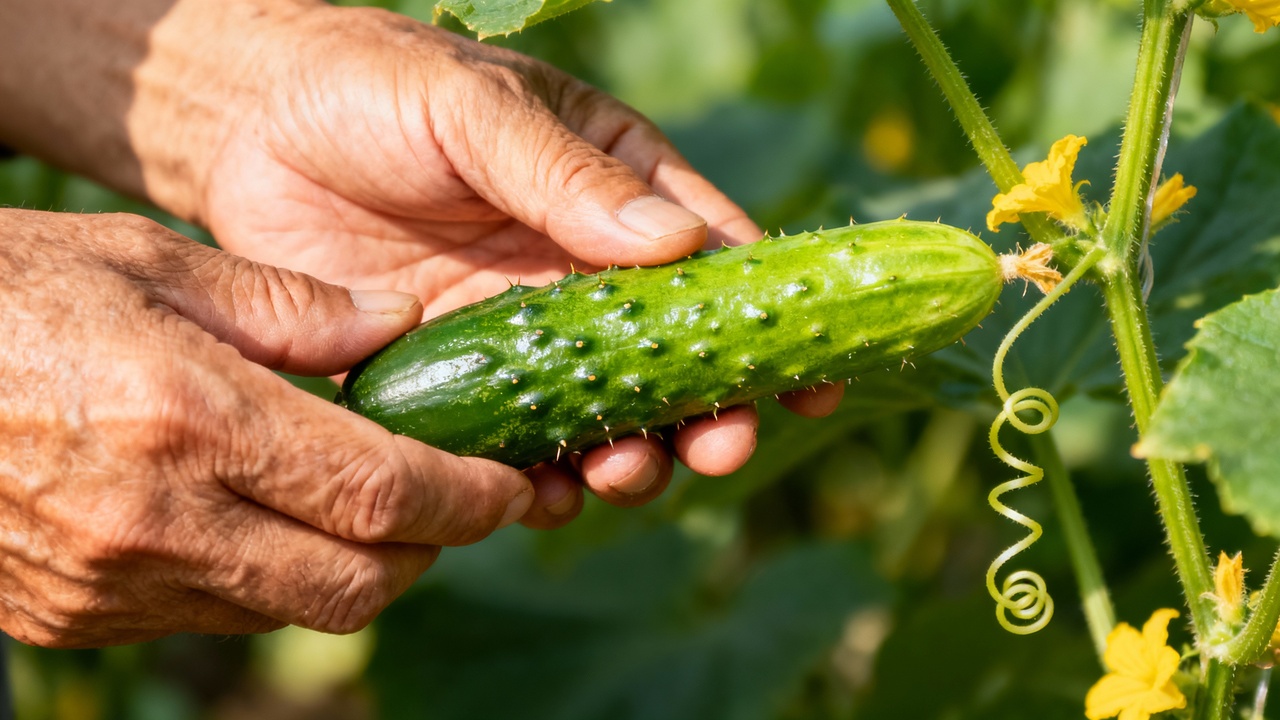 Plantar pepino japonês do jeito certo garante colheita rápida e bonita